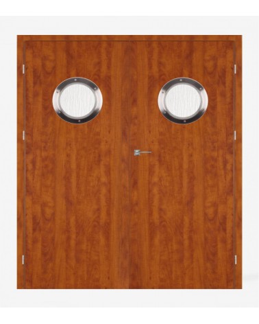 "STANDARD METAL" Interior Double Doors. Rebated