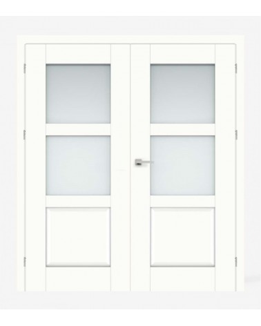 "BERGE 3" Interior Double Doors. Rebated