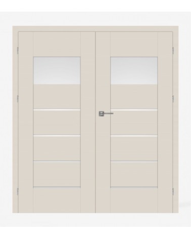 "EVEN 1" Interior Double Doors. Rebated