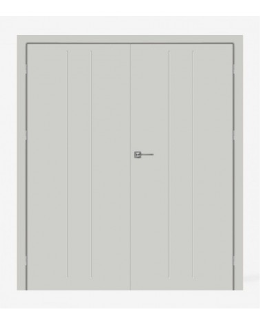 "BINITO 30" Interior Double Doors. Rebated