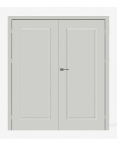 "BINITO 80" Interior Double Doors. Rebated