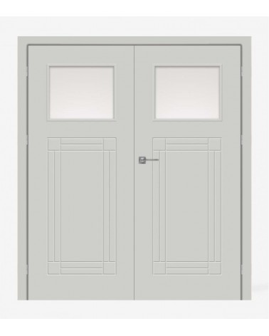 "BINITO 100" Interior Double Doors. Rebated