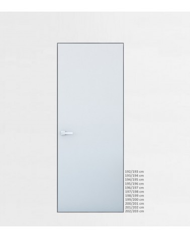 Concealed door "HARMONY" 202/203cm Primed