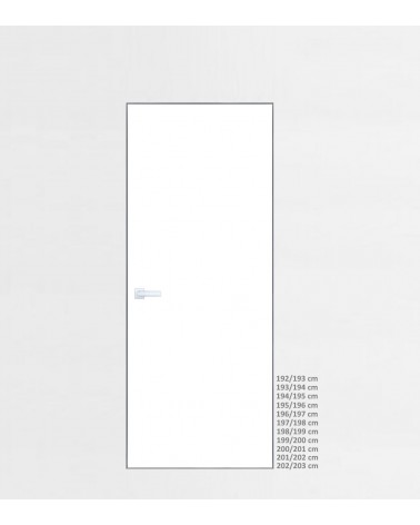 Concealed door "HARMONY" 202/203cm Painted