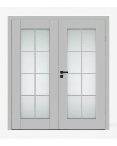 "ESTRA 13" Interior Double Doors. Rebated