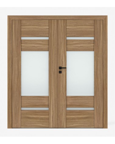 "REVA 4" Interior Double Doors. Non-rebated