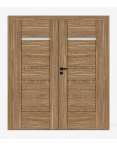 "REVA 5" Interior Double Doors. Non-rebated