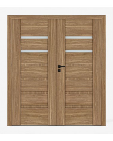 "REVA 7" Interior Double Doors. Non-rebated