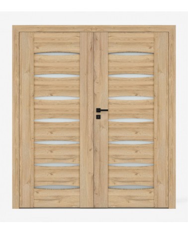 "ENA 0" Interior Double Doors. Non-rebated