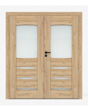 "ENA 2" Interior Double Doors. Non-rebated