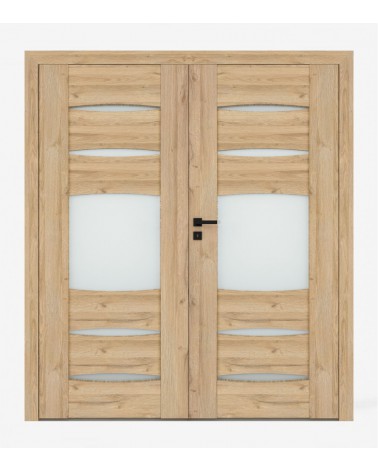 "ENA 3" Interior Double Doors. Non-rebated