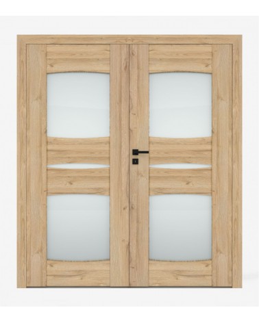 "ENA 4" Interior Double Doors. Non-rebated