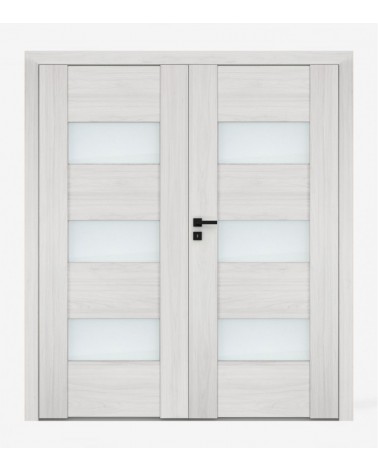 "SOLTE 3" Interior Double Doors. Non-rebated