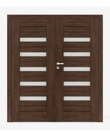 "FOSCA 0" Interior Double Doors. Non-rebated