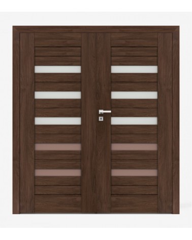 "FOSCA 1" Interior Double Doors. Non-rebated