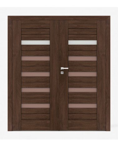 "FOSCA 2" Interior Double Doors. Non-rebated