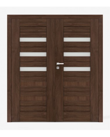 "FOSCA 4" Interior Double Doors. Non-rebated