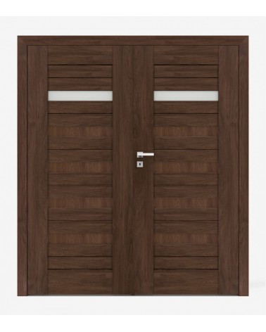 "FOSCA 5" Interior Double Doors. Non-rebated