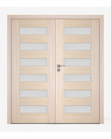 "SCALA 0" Interior Double Doors. Non-rebated