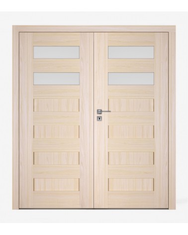 "SCALA A2" Interior Double Doors. Non-rebated