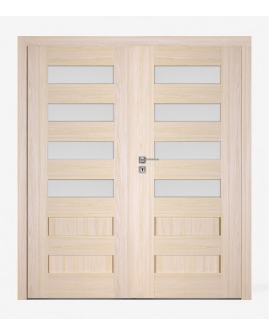 "SCALA A4" Interior Double Doors. Non-rebated