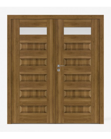 "SCALA B1" Interior Double Doors. Non-rebated