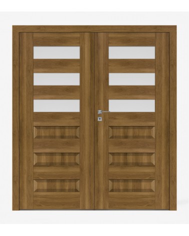 "SCALA B3" Interior Double Doors. Non-rebated