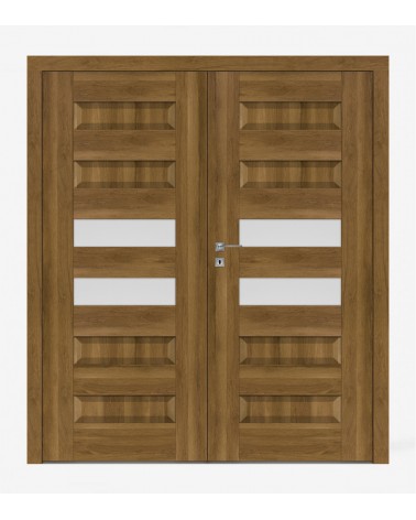 "SCALA B6" Interior Double Doors. Non-rebated