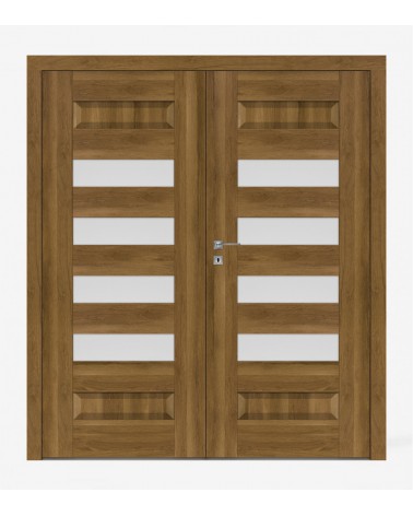 "SCALA B7" Interior Double Doors. Non-rebated