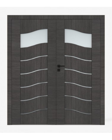 "TRIESTA 1" Interior Double Doors. Non-rebated