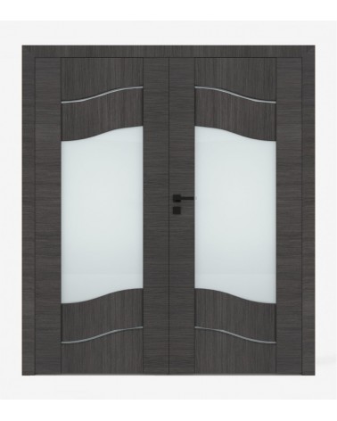 "TRIESTA 3" Interior Double Doors. Non-rebated