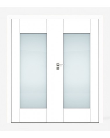 "VERSO 3" Interior Double Doors. Non-rebated