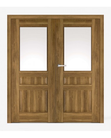 "NESTOR 6" Interior Double Doors. Non-rebated