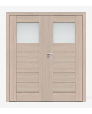 "PREMIUM 5" Interior Double Doors. Non-rebated