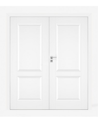 "NESTOR 10" Interior Double Doors. Non-rebated