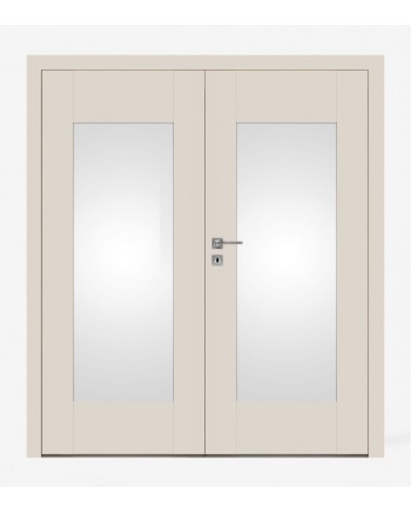 "EVEN 3" Interior Double Doors. Non-rebated