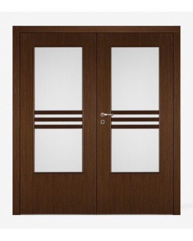 "ARTE 10" Interior Double Doors. Non-rebated