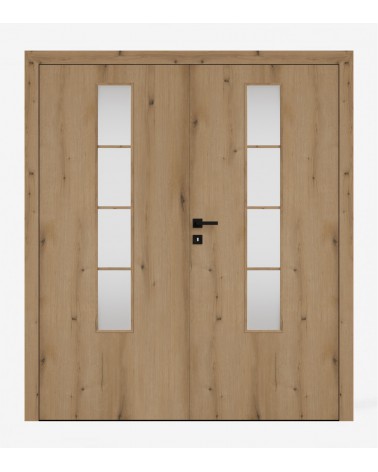 "ARTE B50" Interior Double Doors. Non-rebated