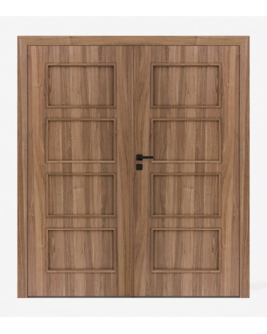 "MODERN 10" Interior Double Doors. Non-rebated