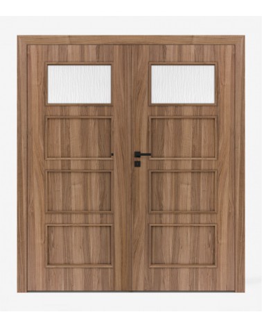 "MODERN 20" Interior Double Doors. Non-rebated