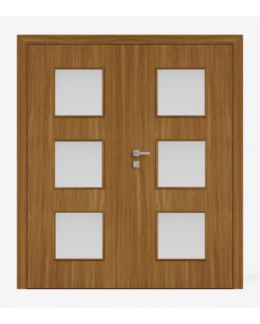 "KANON 30" Interior Double Doors. Non-rebated