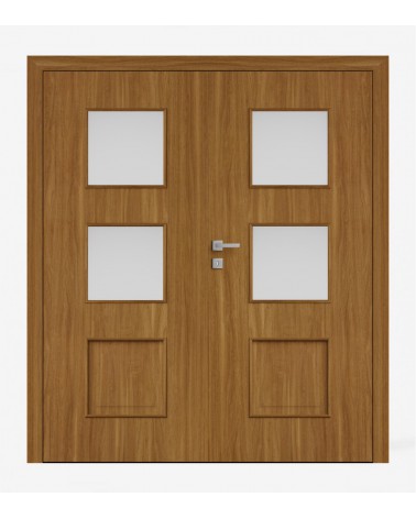 "KANON 40" Interior Double Doors. Non-rebated