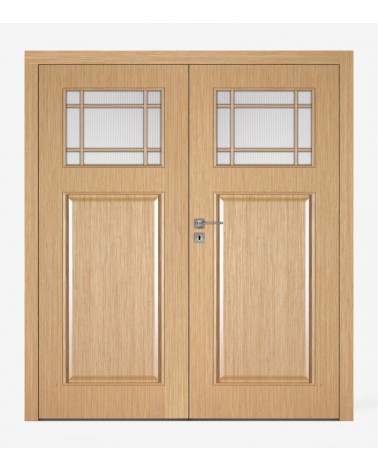 "FANO 20S" Interior Double Doors. Non-rebated