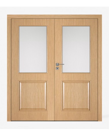 "FANO 30" Interior Double Doors. Non-rebated