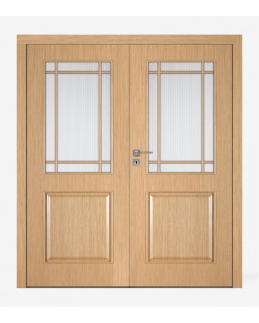 "FANO 30S" Interior Double Doors. Non-rebated