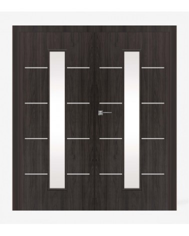 "GALERIA ALU 21" Interior Double Doors. Non-rebated