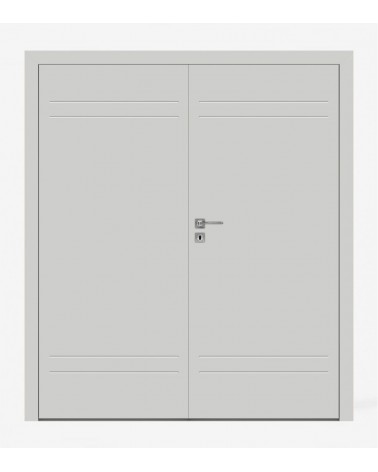 "BINITO 60" Interior Double Doors. Non-rebated