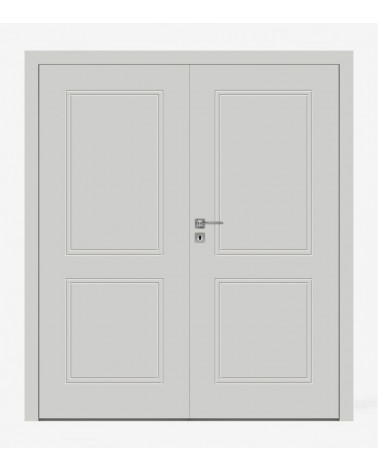 "BINITO 70" Interior Double Doors. Non-rebated