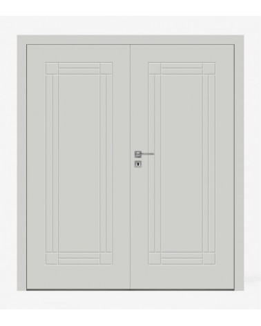 "BINITO 90" Interior Double Doors. Non-rebated