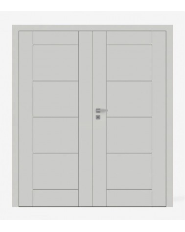 "FARGO 10" Interior Double Doors. Non-rebated